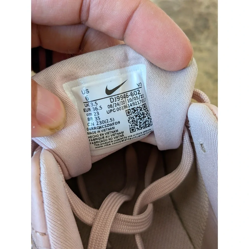 Nike Air Force 1 PLT.AF.ORM Pink Oxford Rose DJ9946-602  6 Women's